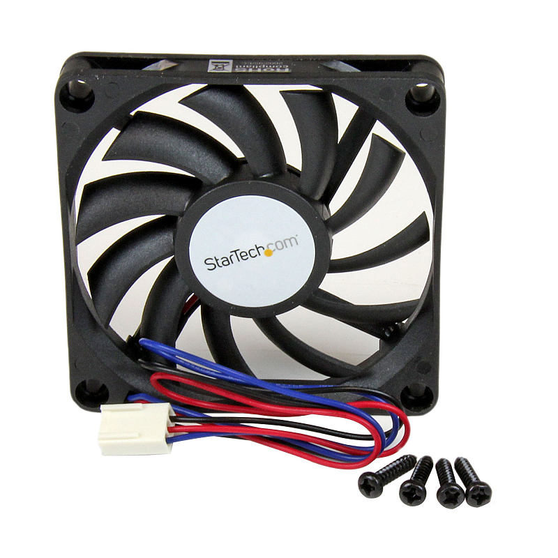 StarTech FAN7X10TX3 Replacement 70mm TX3 Dual Ball Bearing CPU Cooler Fan